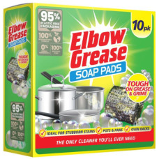 Мильні губки для посуду Elbow Grease Soap Pads, 10 шт
